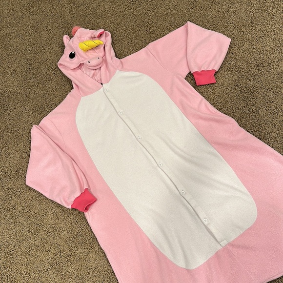NEWCOSPLAY Intimates & Sleepwear Unicorn Medium Union Suit Pajama